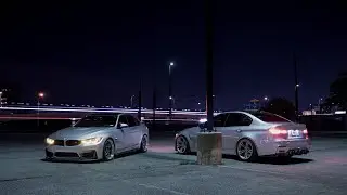 Silverstone Twins. // Asa and Zain's F80 M3s
