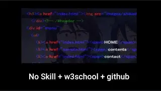create website just using your text editor!