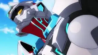 Superhuman Samurai Syber Squad Gridman fan-made intro