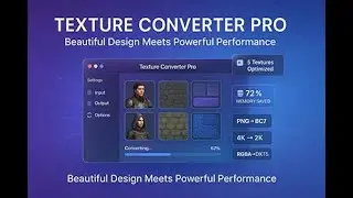 Texture Converter Pro - Advanced Format & Export Tool