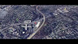 Arlington, VA Lyon Village SC Google Earth Video (Close Aerial V2)