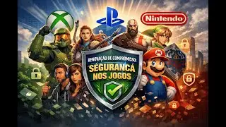 Microsoft, Sony  e Nintendo juntas na seguran&ccedil;a por jogos.