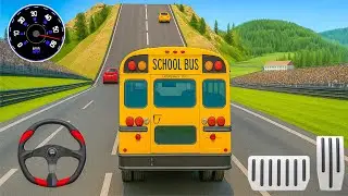School Bus Simulator Driving - Bus Driving Simulator 24 - Android Gameplay