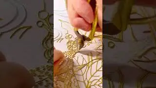 Cloisonne enamel heals imperfect lines transforming them into unique textures mixed colors