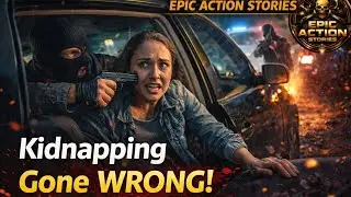 Epic Action Stories: Kidnapping Attempt Caught on Camera &mdash; Biker Saves Woman in Stunning Rescue