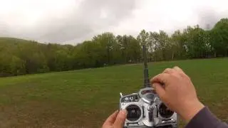 DJI F450 flying with heli mode and RC911's version of 1.5A on the KK2