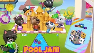Pool Jam ll my Talking tom friends ll SI Talking Tom #pooljam #mytalkingtomfriends #SITalkingTom