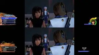 Kingdom Hearts III Cutscene with Dragonborn bgm