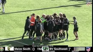 KSHSAA 2024 5A Boys Soccer Championship Highlights