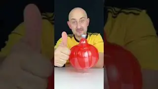 Chinese lantern from plastic bottle and balloon #shorts