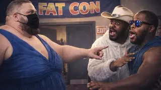 We really almost got kicked out of Fat Con