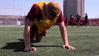 Augsburg Men's Soccer Training