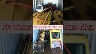 EXCAVATOR KOMATSU PC450-6K #shorts  #excavator  #komatsu  #shipping  #logistics  #machinery