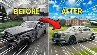 Total Restoration of a Wrecked Rolls-Royce: From Scrap to Masterpiece! 😱