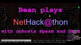 Bean's Nethackathon segment with guests Spazm and Unit. (spring 2025)