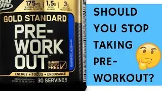 Stop Taking Pre-workout! | 2 Reasons Why I Don't Recommend Pre-workout!