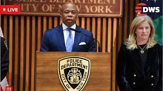 LIVE: NYC Mayor Adams and NYPD Commissioner Tisch Address Hanukkah Safety | DWS News | AC14