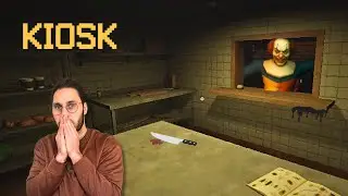 Trabajar de noche en este kiosco fue un ERROR | KIOSK (Juego de Terror) #1