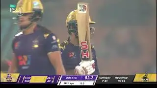 Nice catch by livingstone😍 sarfraz gone | Quetta vs peshawar | psl 20222