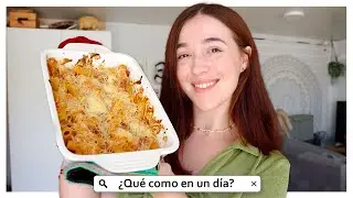 ¿QUÉ COMO EN UN DIA? + vuelta a la rutina✨ | Atrapatusueño