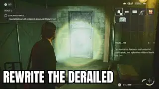 Search for the Cult &ndash; Rewrite the Derailed Train Scene in the Plot Board | Alan Wake 2 Guide