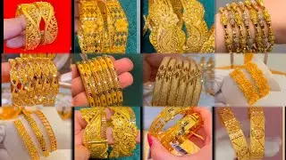 Latest 22k Gold Bangle Design 2025 with Weight and Price || gold bangles design||#goldjeweller#viral