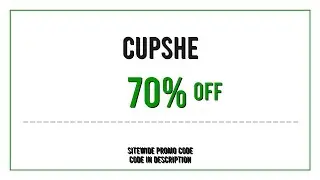 Cupshe Discount Code 2025 May