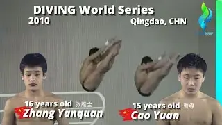 2010 Cao Yuan 曹缘 & Zhang Yanquan 张雁全 - Diving World Series Qingdao - Men Synchro Platform