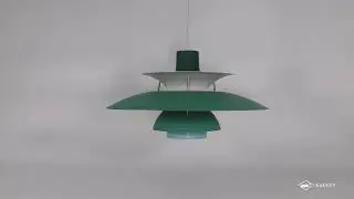 PH5 Pendant Lamp Hues of green
