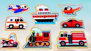 Learning Vehicle Sounds with this Cool Puzzle!