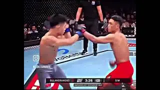 Sulangrangbo secured a dominant victory after three rounds @ufc #roadtoufc #ufc #contract #semifinal