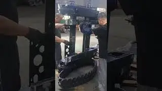 track chassis for firefighting robot