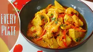 JACKFRUIT RENDANG CURRY WITH JAMBO PRAWNS RECIPE | ONE OF MY FAVORITE | EVERY PLate