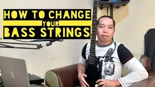 How To Change Your Bass Strings      [Steinberger Vintage 1980's]
