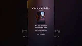 In your arms (Dutch& English)