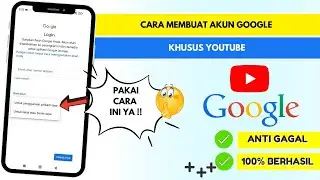 Cara Membuat Akun Google Khusus Youtube