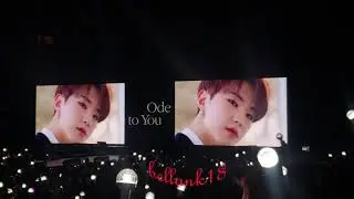 200110 (VCR 2: Member profiles) 세븐틴 SEVENTEEN Ode To You Newark