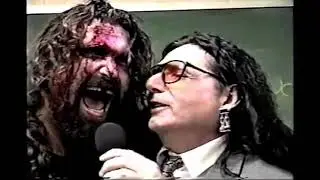 Cactus Jack with Freddie Fargo promo 3-11-1995 Ozark Mountain Wrestling TV