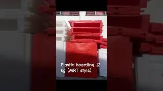Plastic hoarding 12 kg (MRT style). Visit www.pancarselamat.com.my