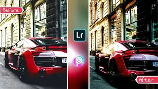 How to Edit Normal Photo to Cinematic and Sharp Photo In Lightroom | HJ EDITING ZONE