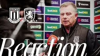 Mark Robins reflects on Boro defeat 💬​