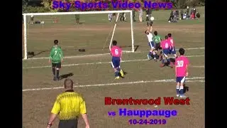 Brentwood West Boys Soccer hosted Hauppauge in a Section XI match