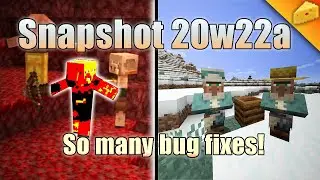 20w22a: DANCING PIGLINS, VILLAGER CHANGES, and Bug Fixes galore! Minecraft 1.16 Snapshot Review