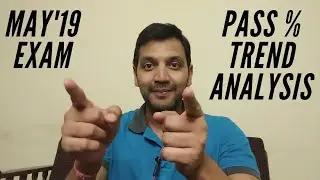 CA May'19 exam expected pass % - basis trend analysis & CPT results!