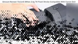 Neewer Vision5 400ws 2.4g Ttl Flash Strobe Compatible With Canon Dslr Cameras, 1/8000s Hss Monoligh