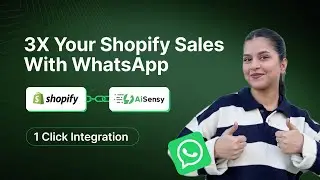 Connect WhatsApp to Shopify in 60 Seconds