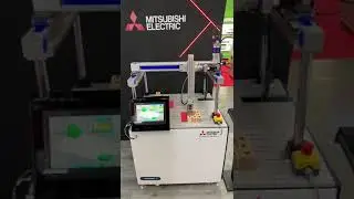 Demostraci&oacute;n Mitsubishi gu&iacute;as lineales SCHUNK #automatizacion #robotica #automatizacionindustrial
