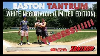 This Bat Doesn't Negotiate... It DEMANDS 💣 | Easton Tantrum White Negotiator