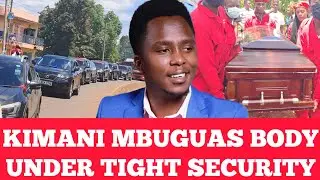 KIMANI MBUGUA TO BE BURIED NEXT TO HIS FATHER HOUSE. 