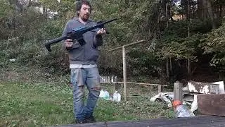 GFORCE ARMS MKX3 GF25 Mag Dump with a new pistol grip attachment